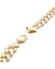 Curb Chain Bracelet in Yellow Gold